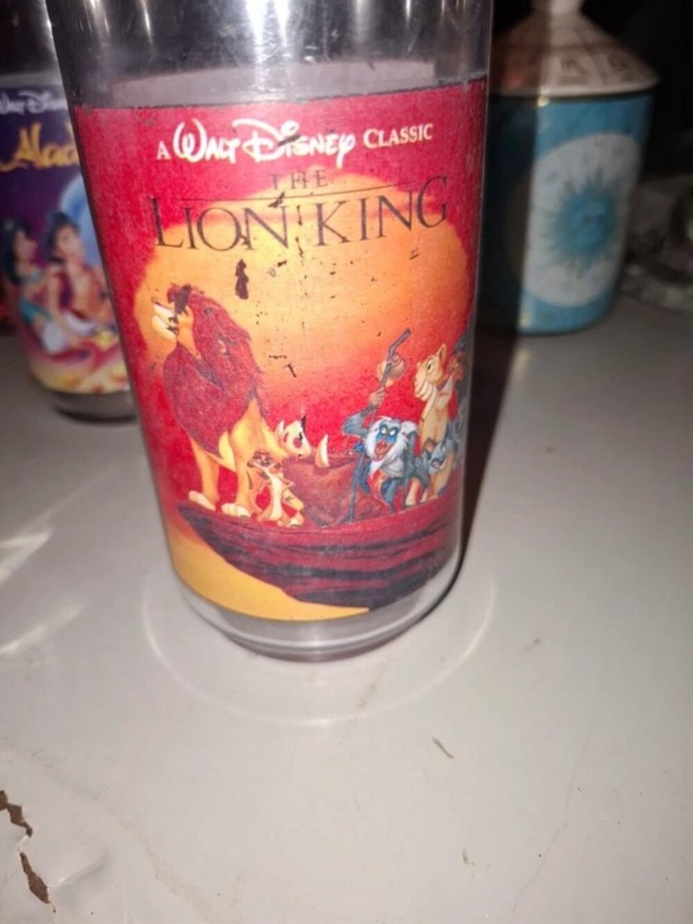Burger king lion king cups